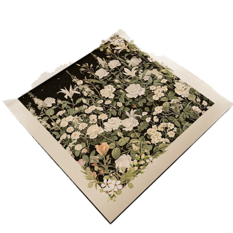 Floral-Themed Kitchen Counter Mat Kalsten