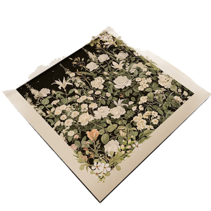 Floral-Themed Kitchen Counter Mat Kalsten