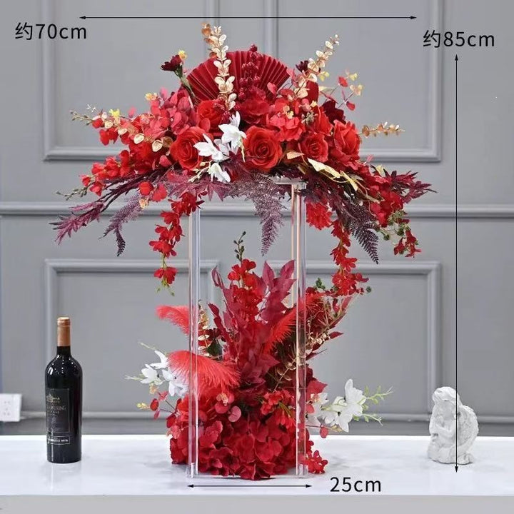 Elegant Floral Centerpiece Vase