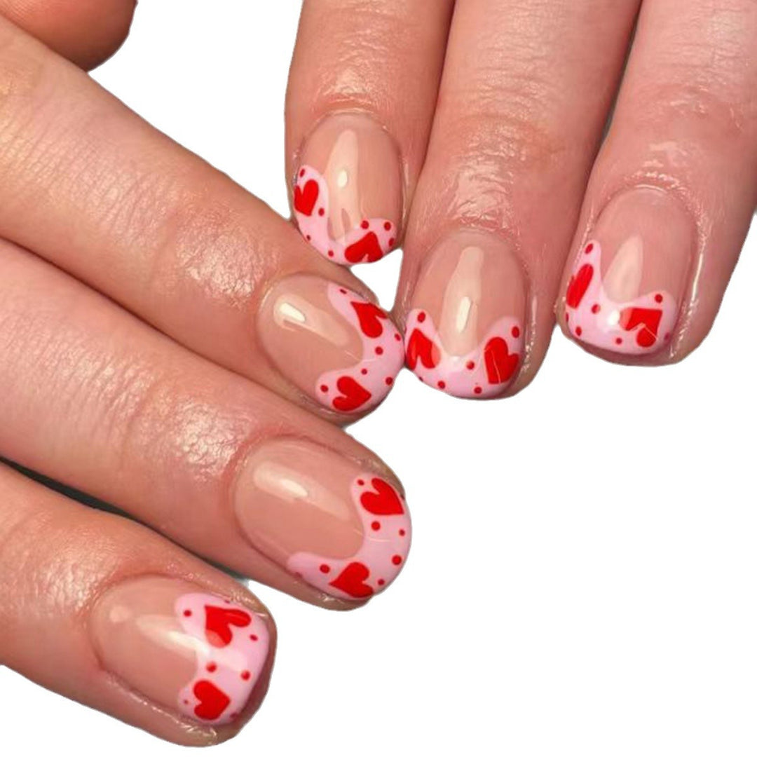 Heart-Themed Manicure Set
