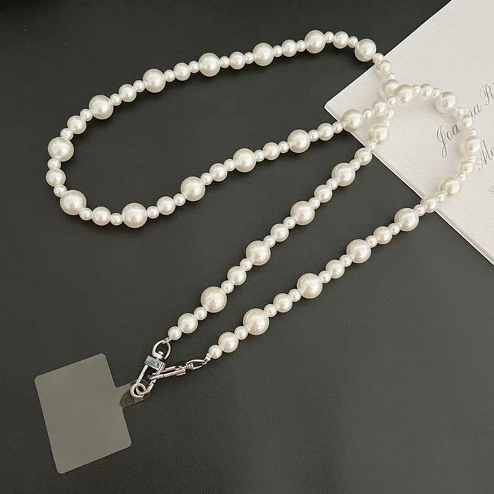 Women’s Elegant Pearl Beaded Eyewear Chain Kalsten