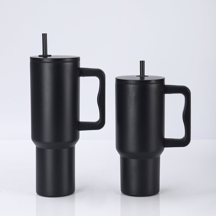 Women's High-Quality Insulated Mug with Integrated Straw Kalsten