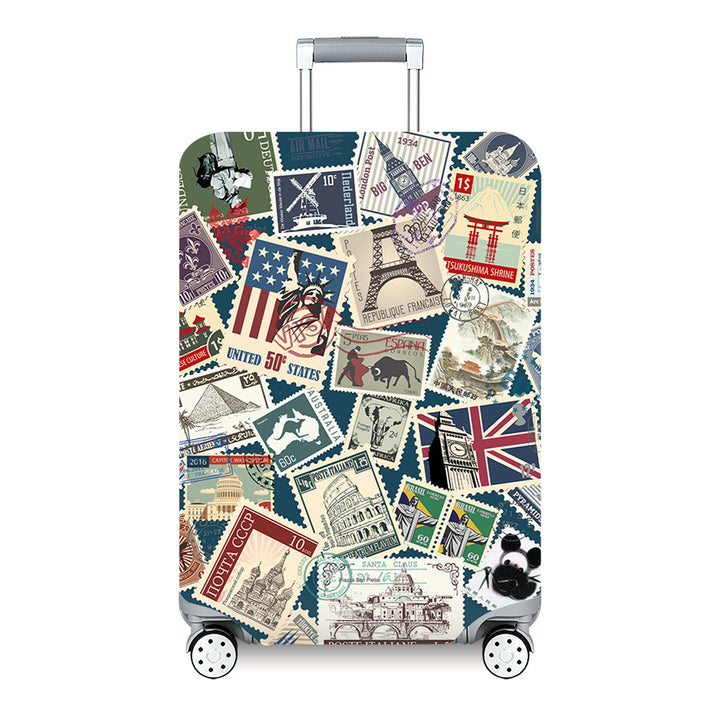 Women's Travel Suitcase with Colorful Floral Design Kalsten