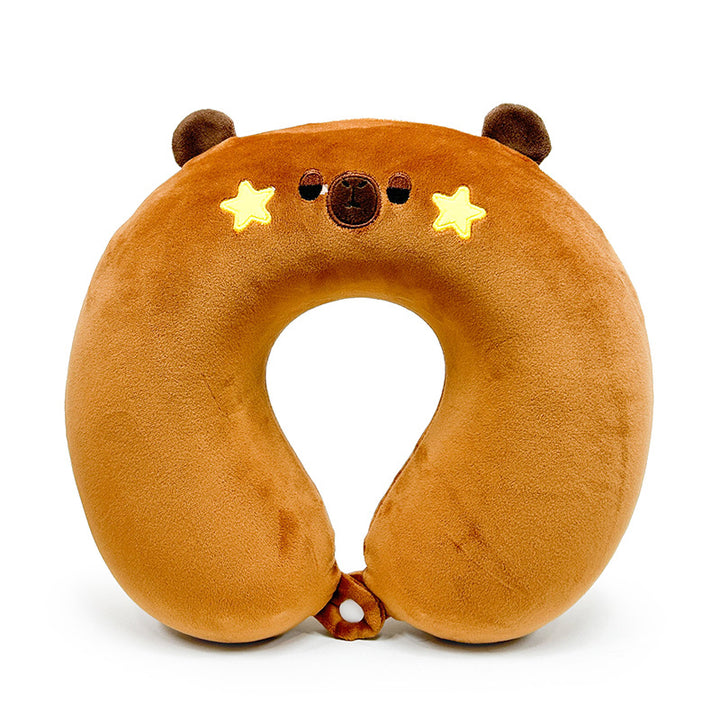 Women Neck Support Pillow with Artistic Animal Design Kalsten