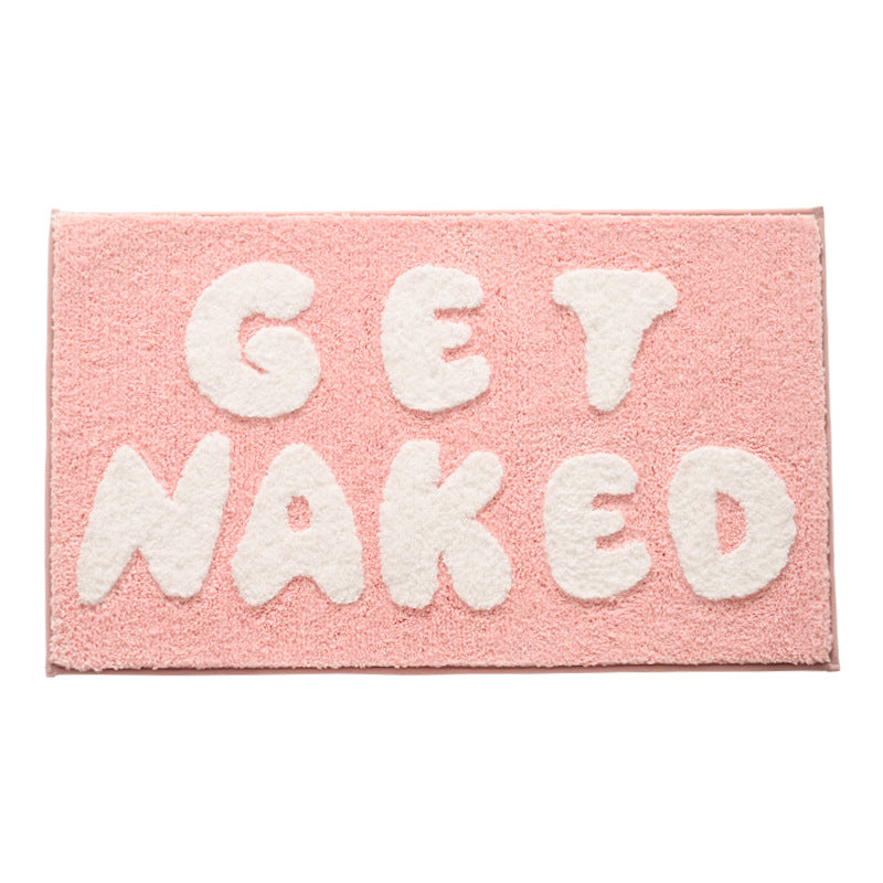 Funny Quote Bath Mat Kalsten