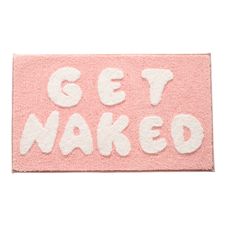 Funny Quote Bath Mat Kalsten