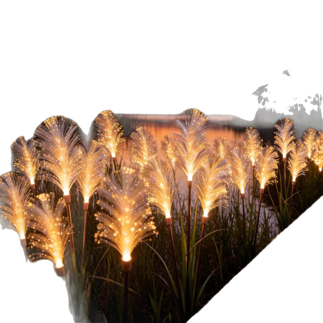 Decorative Fiber Optic Solar Garden Stake Lights Kalsten