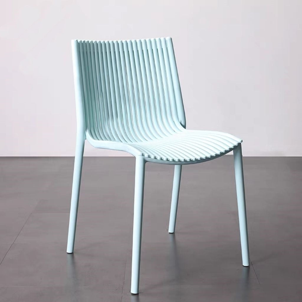 Contemporary Slatted Dining Chair Kalsten