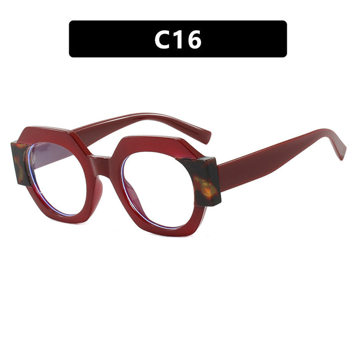 Ladies trendy sunglasses in hexagonal design Kalsten