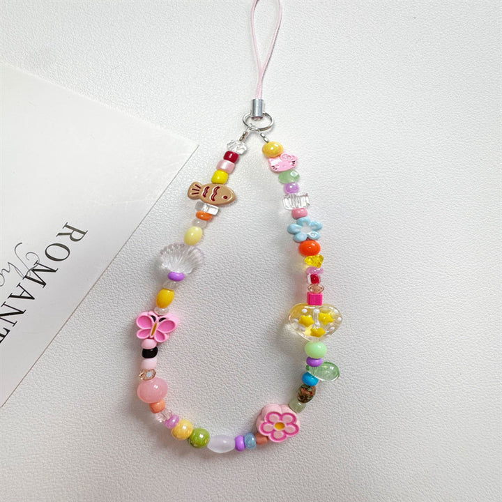 Decorative Beaded Phone Lanyard Kalsten 1790135766
