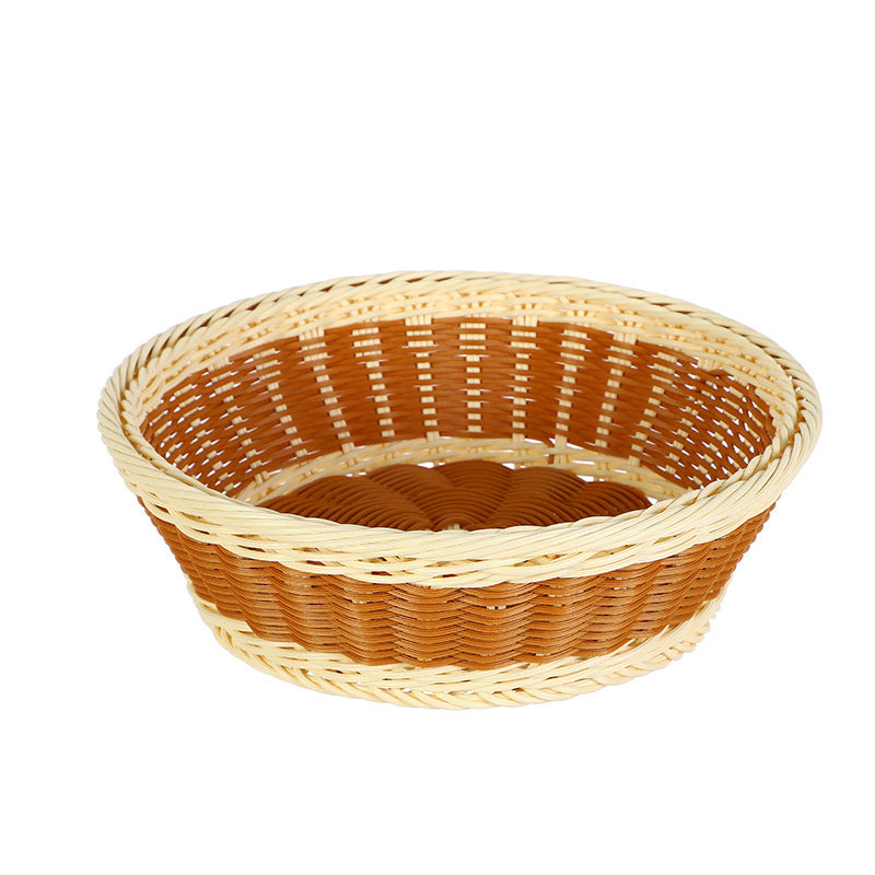 Decorative Woven Fruit Serving Bowl Kalsten