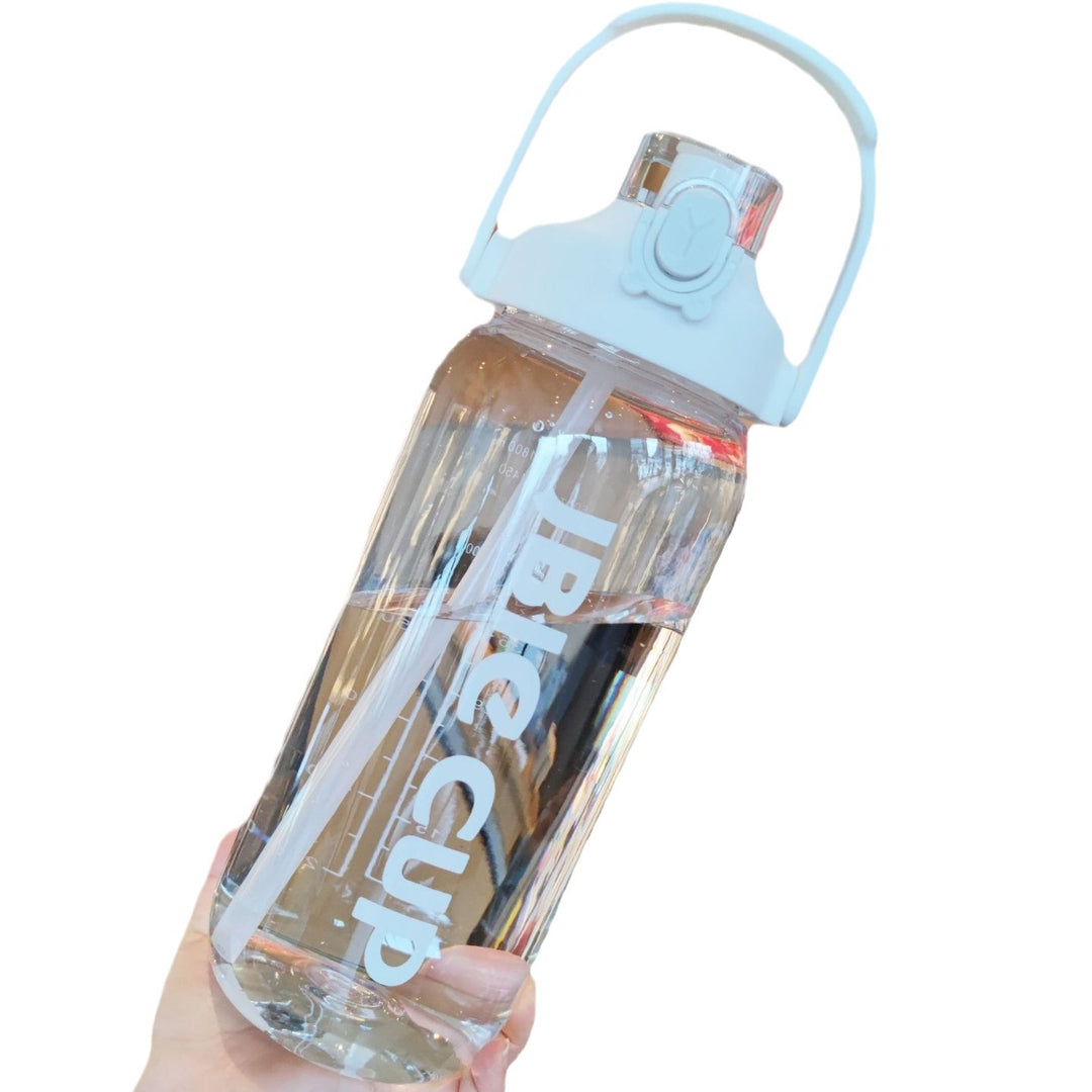 Women's large water bottle with leak-proof lid and straw Kalsten