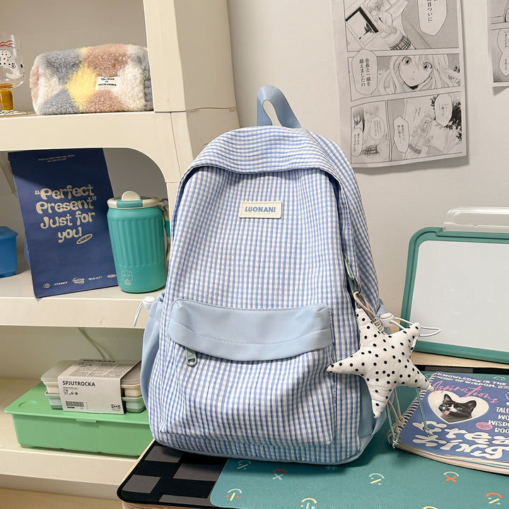 Stylish Striped Backpack Kalsten