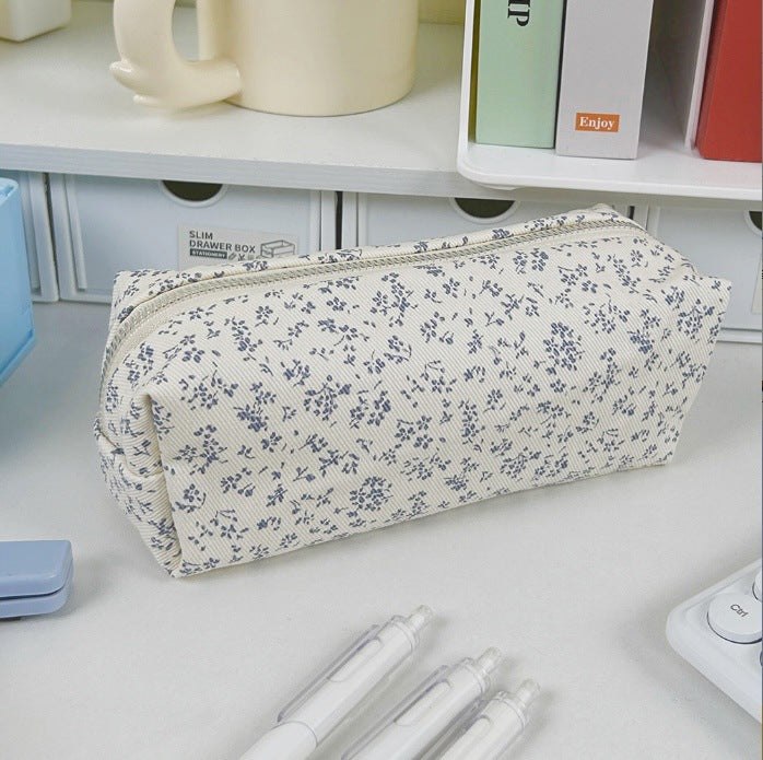 Floral Print Pencil Case