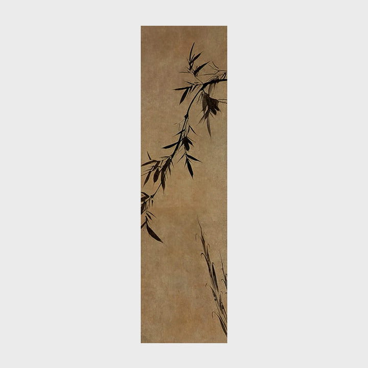 Abstract Bamboo-Inspired Wall Art