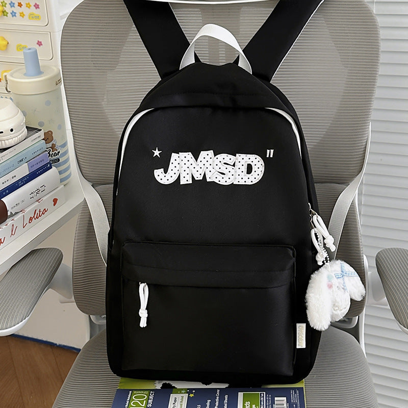 Trendy Casual Daypack with Cute Character Accent Kalsten