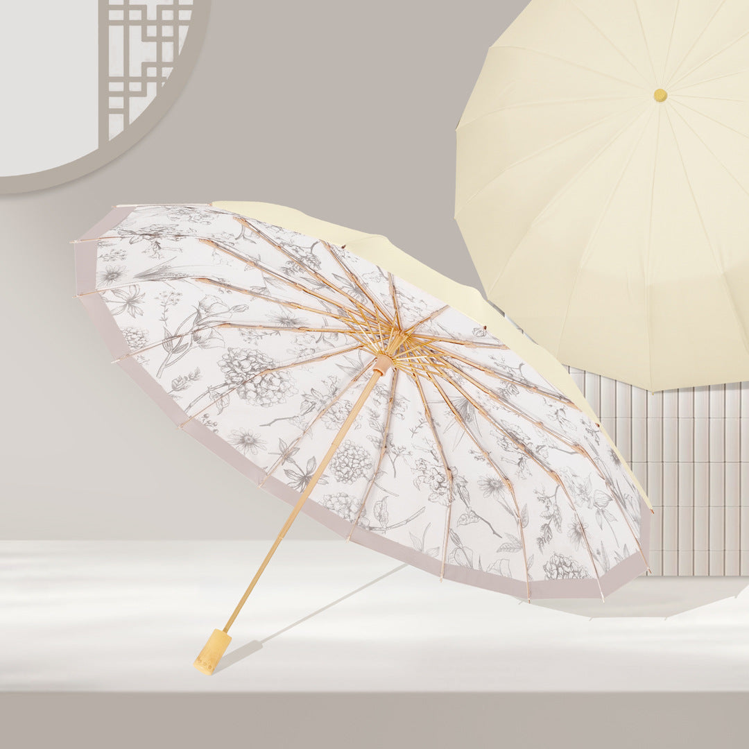 Women's decorative sunshade with playful animal design Kalsten