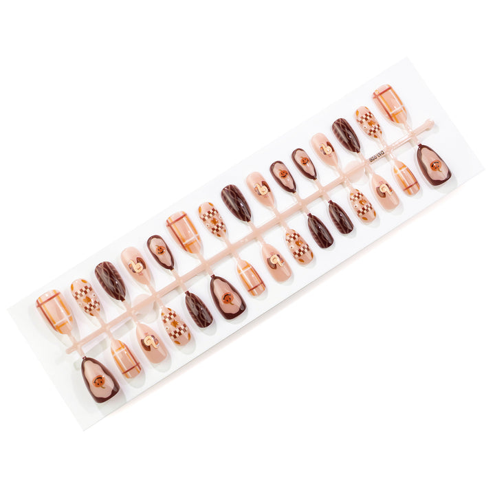 Seasonal Decorative Nail Press-On Art