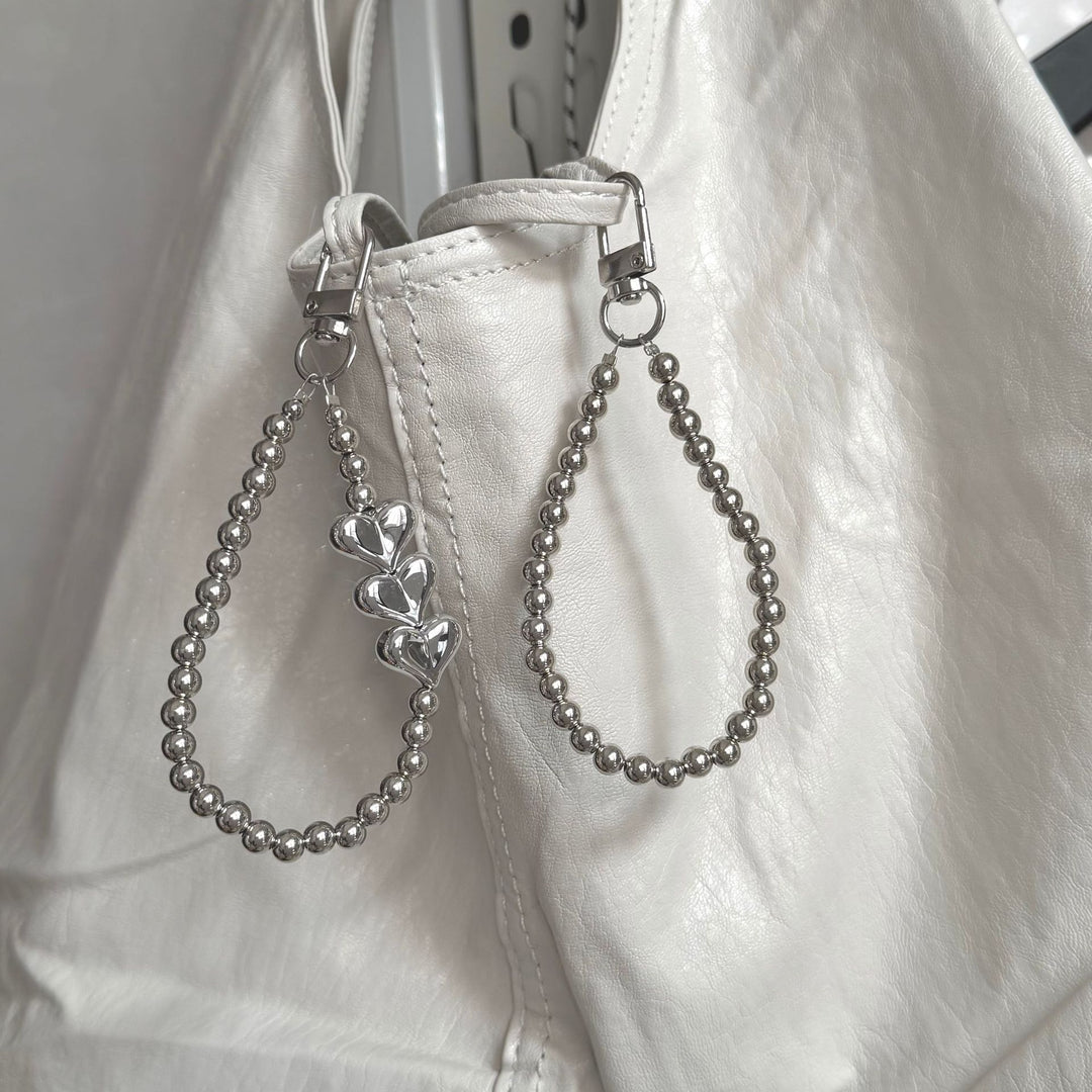 Heart-Inspired Charm Keychain Kalsten