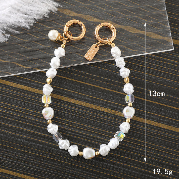 Chic Beaded Charm Keychain Kalsten