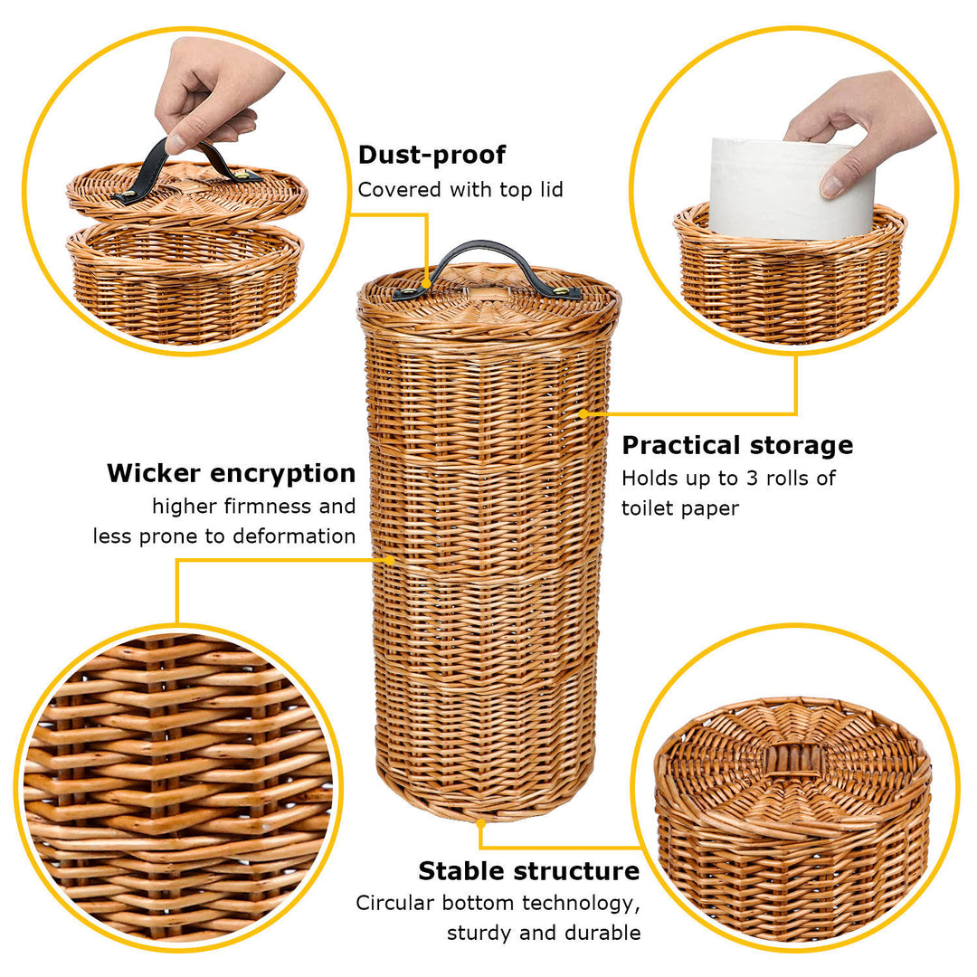 Decorative Woven Tissue Holder Kalsten