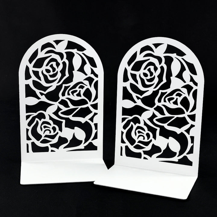 Artistic Floral Bookend Set