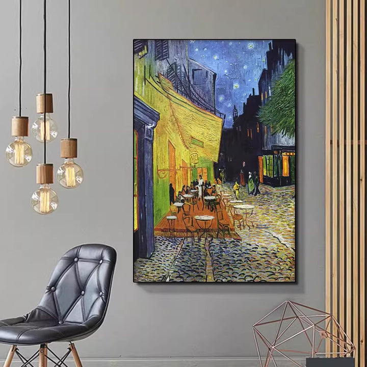 Textured Landscape Canvas Art Print