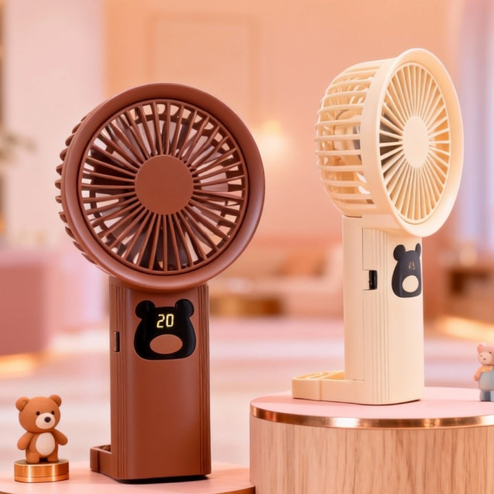 Portable hand-held fan with animal design Kalsten