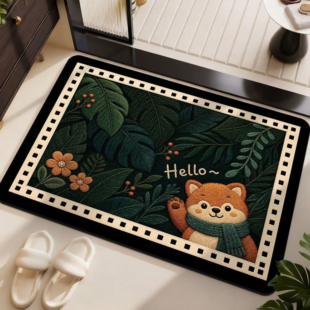 Cat-Themed Indoor Area Rug