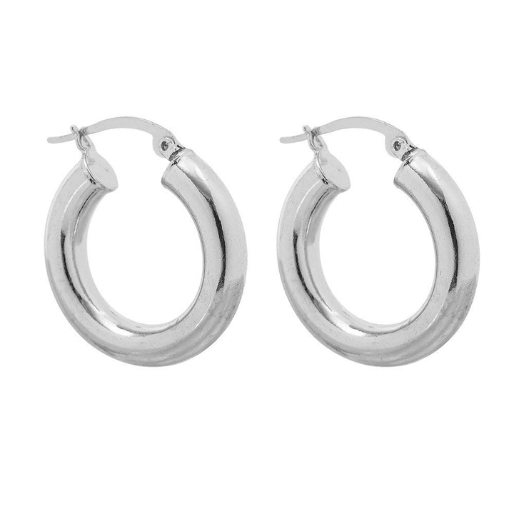 Sleek Curved Huggie Earrings Kalsten
