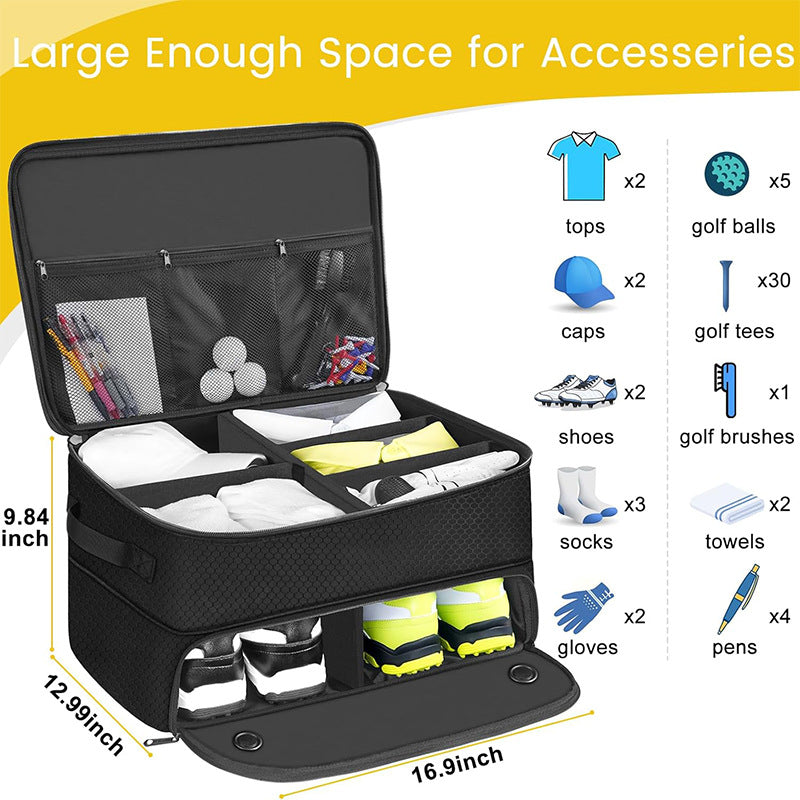 Multi-Compartment Travel Organizer Tote Kalsten