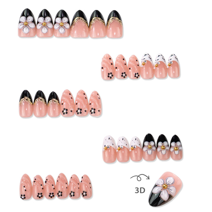Artistic Press-On Nail Design Kit