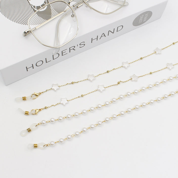 Star-Embellished Eyewear Chain Kalsten