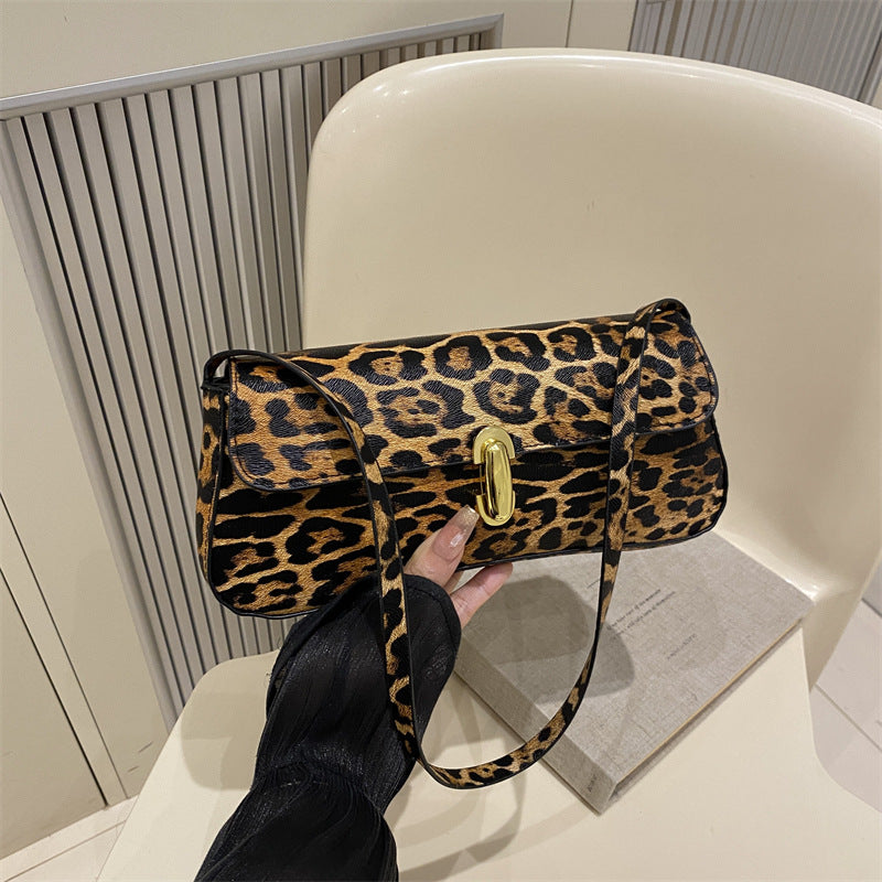 Leopard Print Clutch