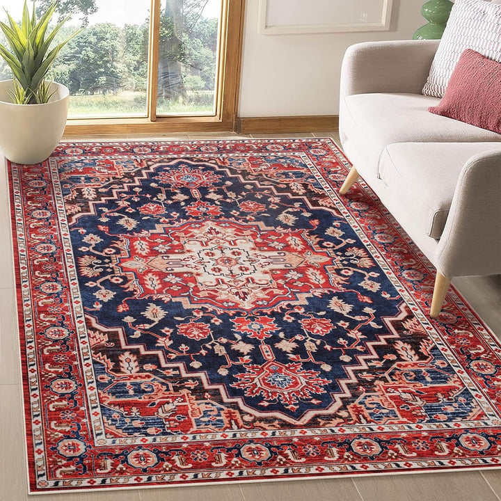 Ornate Vintage-Inspired Area Rug Kalsten