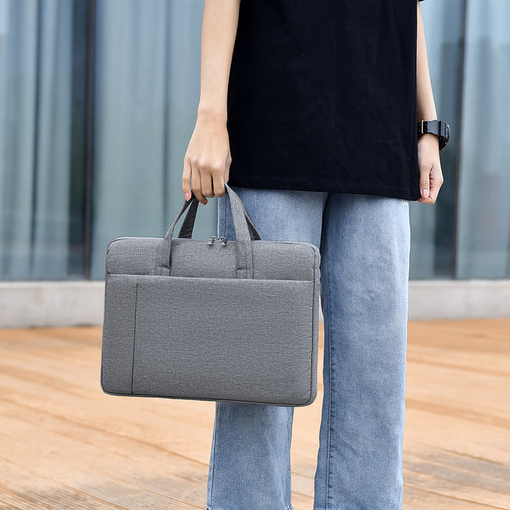 Laptop and briefcase in modern, minimalist design Kalsten