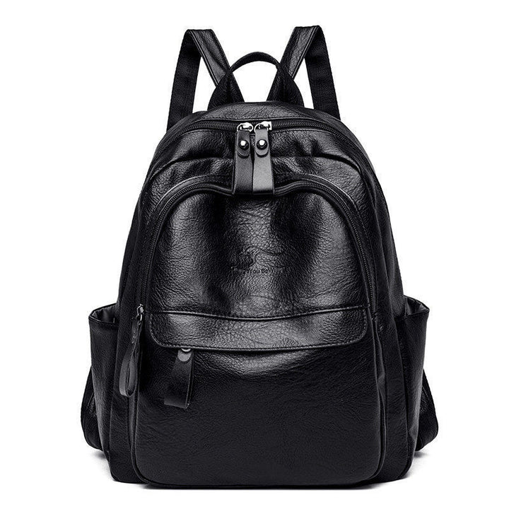 Structured Leather Backpack Kalsten