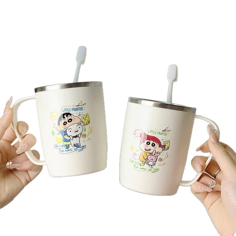 Ceramic mug with playful comic design Kalsten