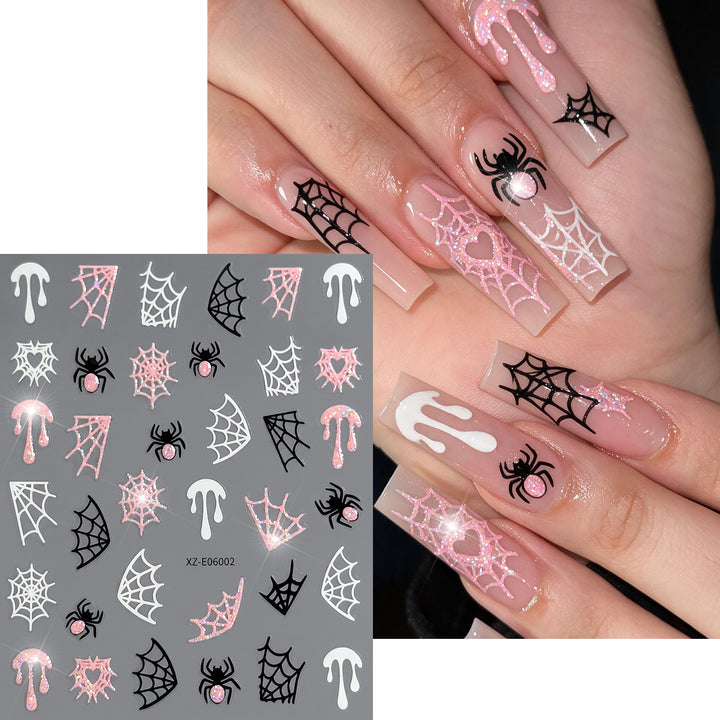Halloween-Themed Nail Art Sticker Set  1791507032
