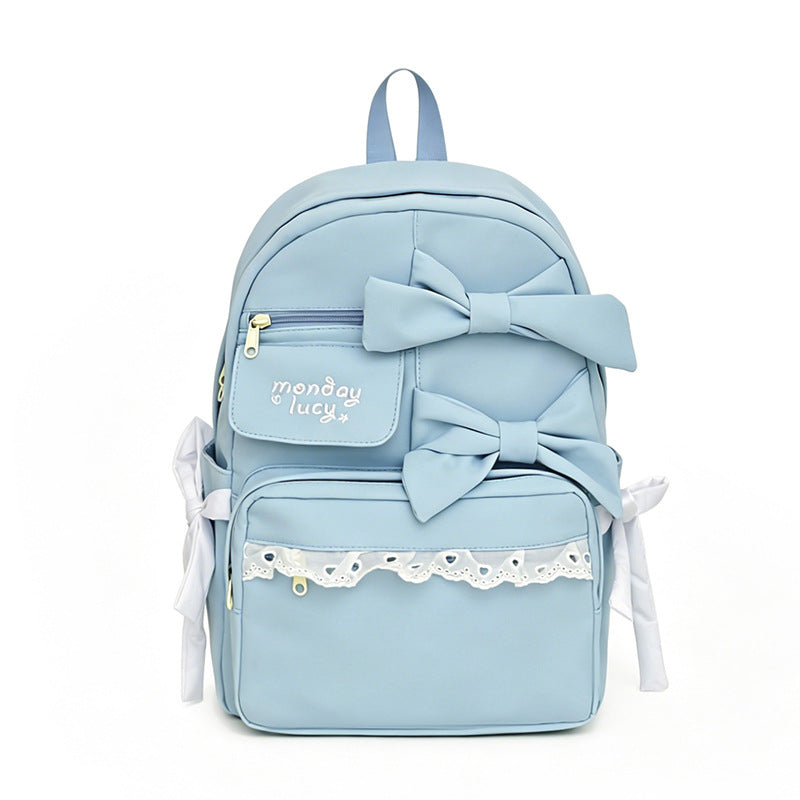 Cute Bow-Detail Backpack Kalsten
