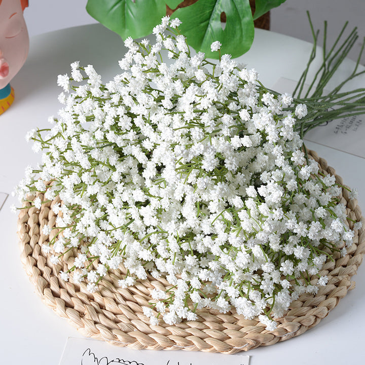Artificial Baby Blue Flower Bouquet