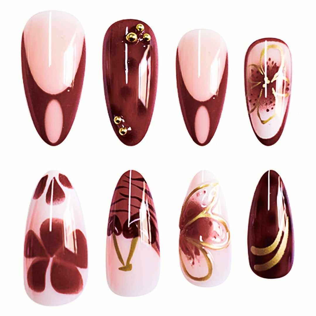 Artistic Themed Press-On Nail Set Kalsten 1787913739