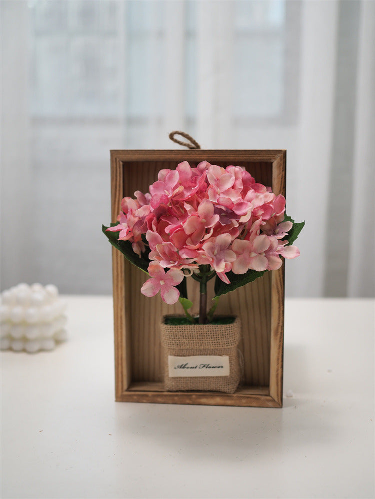 Decorative Faux Flower Box