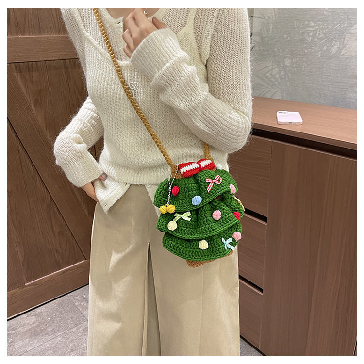 Fun Character Crochet Crossbody Bag