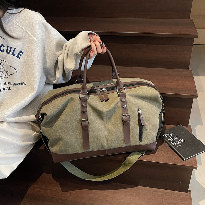 Multi-Functional Canvas Weekend Duffle Bag Kalsten