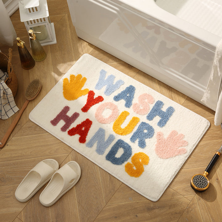 Fun Phrase Bath Mat