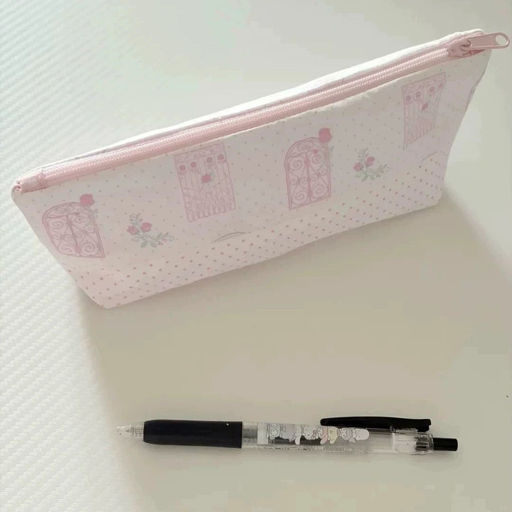 Stylish Floral Print Pencil Case