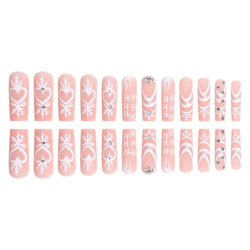 Elegant Decorative Press-On Nail Set Kalsten