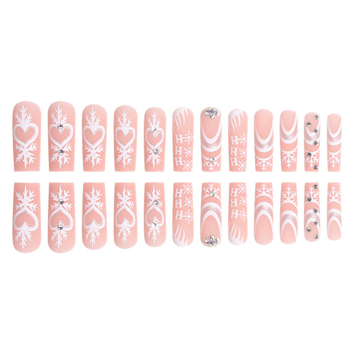 Elegant Decorative Press-On Nail Set Kalsten
