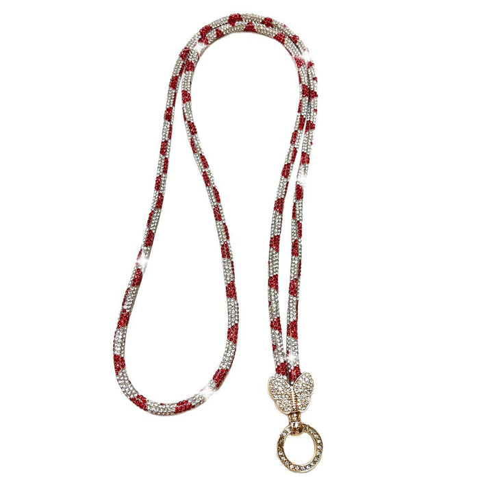 Rhinestone Encrusted Phone Lanyard Kalsten